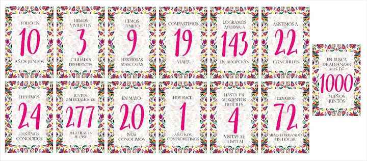 Letreros de reservación - 1