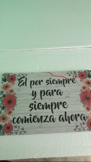 Rally - letrero allí viene la novia - 2