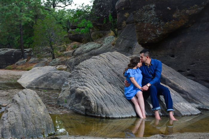 Presuman su foto de Save the Date ❤️ - 2