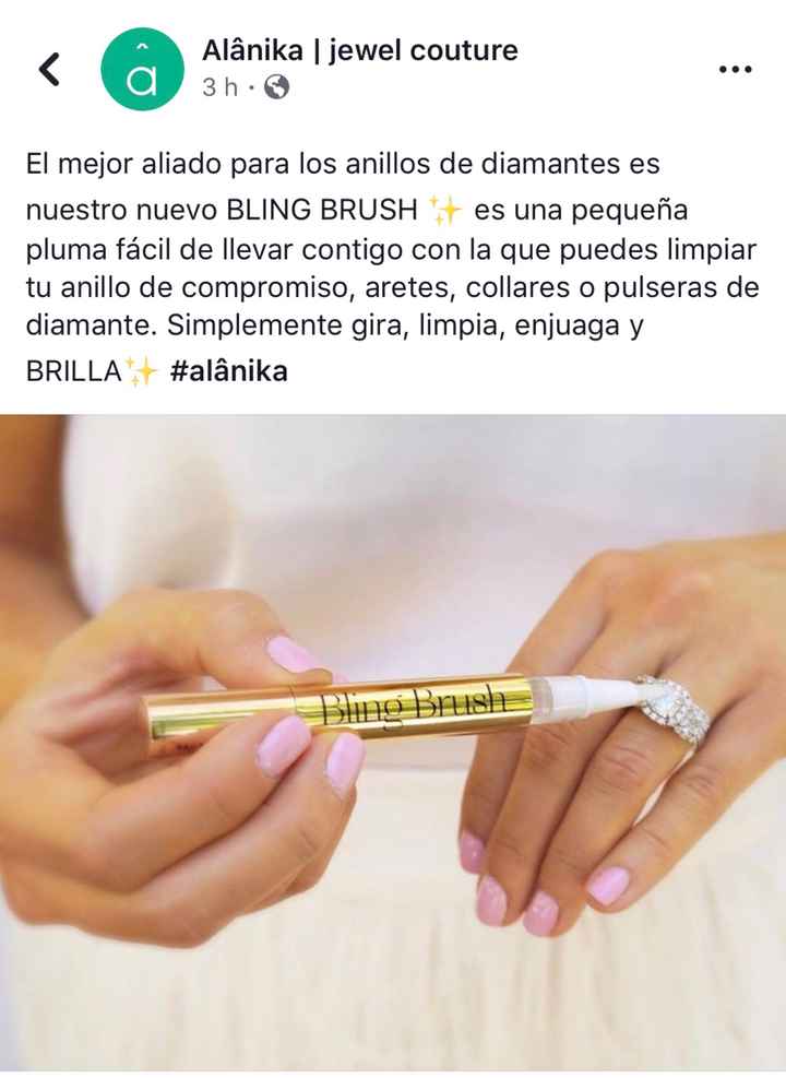 Producto para nuestros anillos 💍 - 1
