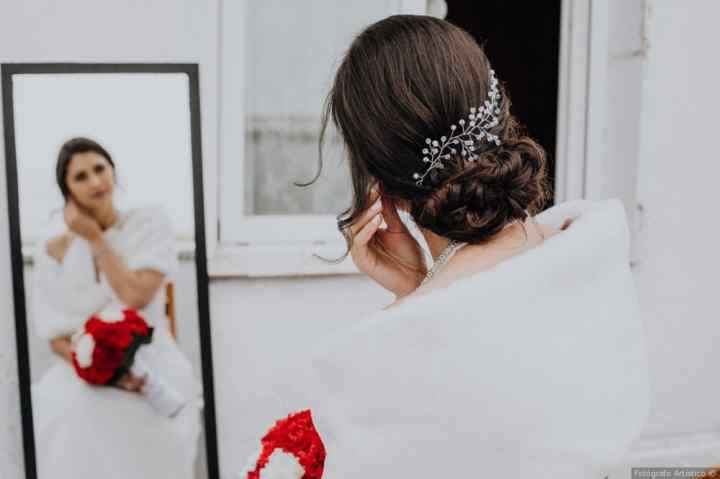 2 bodas, 2 peinados. ¿Cuál prefieres? - 1