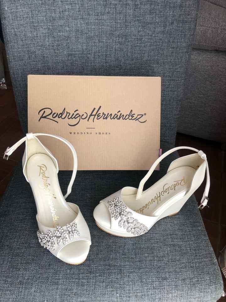 Zapatos de novia ¡muestren como fueron o serán sus zapatos! 👰 - 1