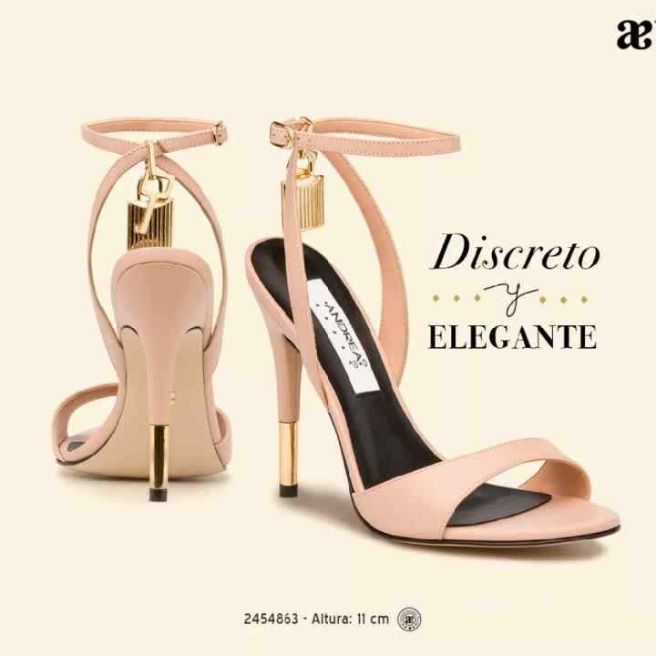 Zapatillas oro rosa hot sale andrea