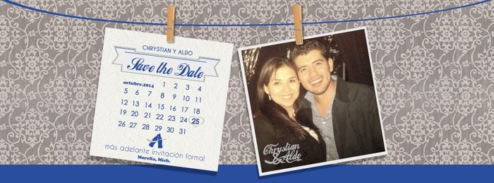 Save The date - Que es mejor una foto de los novios o un diseño tipo invitacion? - 2