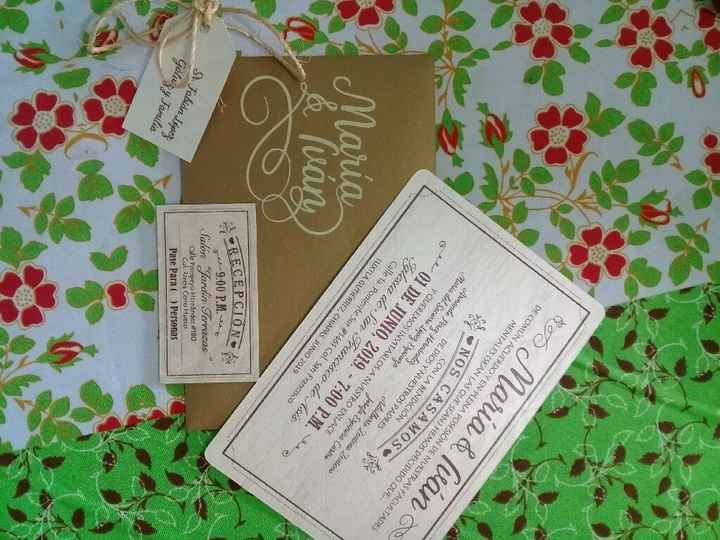Invitaciones listas !!!! - 1
