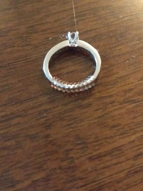 Anillo de compromiso falso o de repuesto! 1