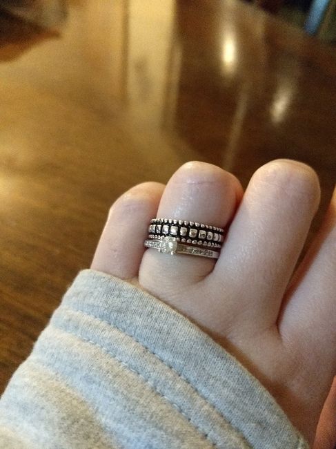 Anillo de compromiso falso o de repuesto! 2