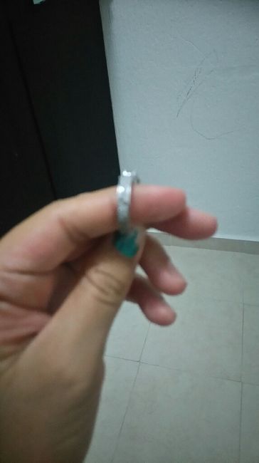 Anillo de compromiso brilloso 💍✨ - 1