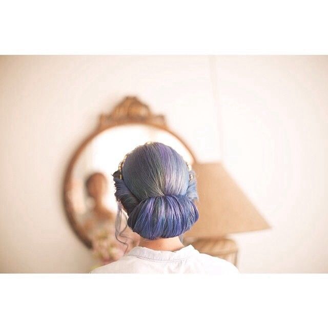Cabello azul - 3