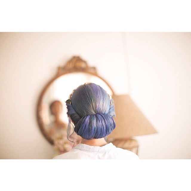 Cabello azul - 1