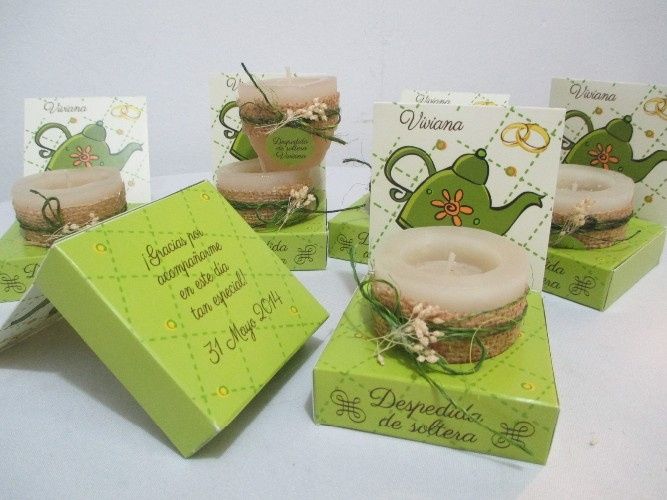Velas personalizadas