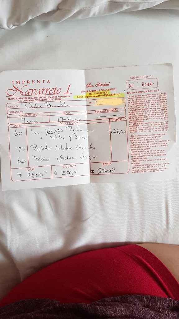 Invitaciones Santo Domingo 😍 - 1