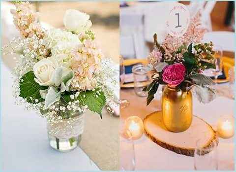 Centro de mesa para boda en hacienda :) - 3