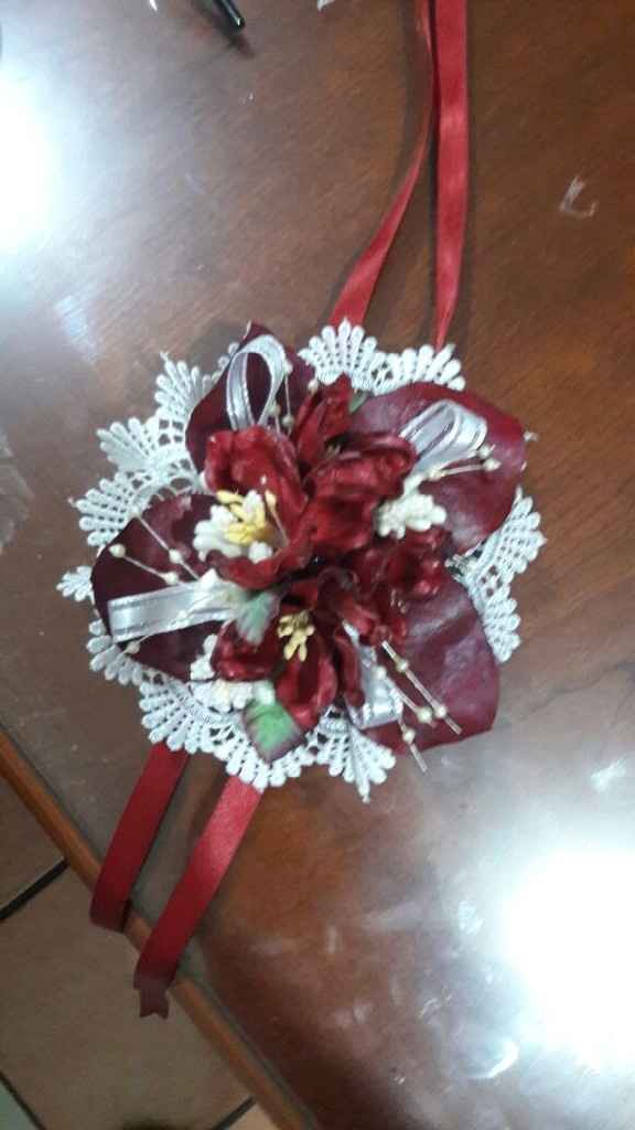  Corsages y   boutonnier listos! - 2