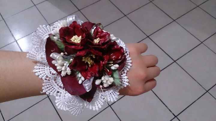  Corsages y   boutonnier listos! - 3