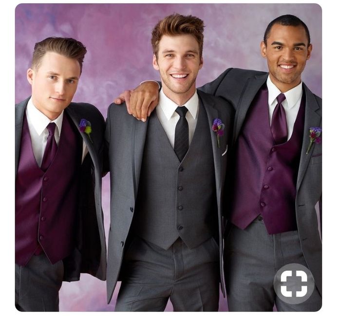 Traje del novio y best man - 1