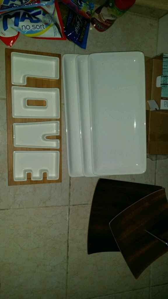 Platos para mesa de postres - 1