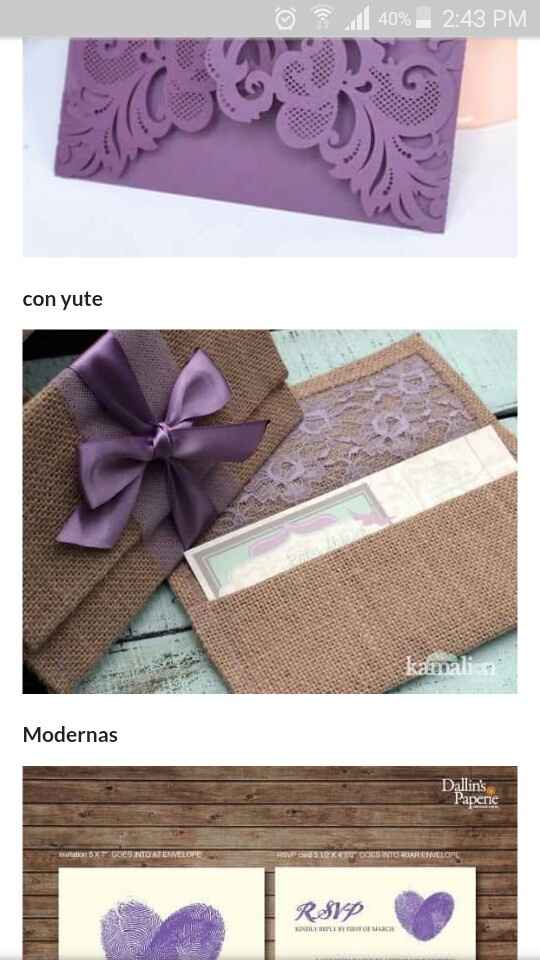 Ayuda con mis invitaciones dyi - 1