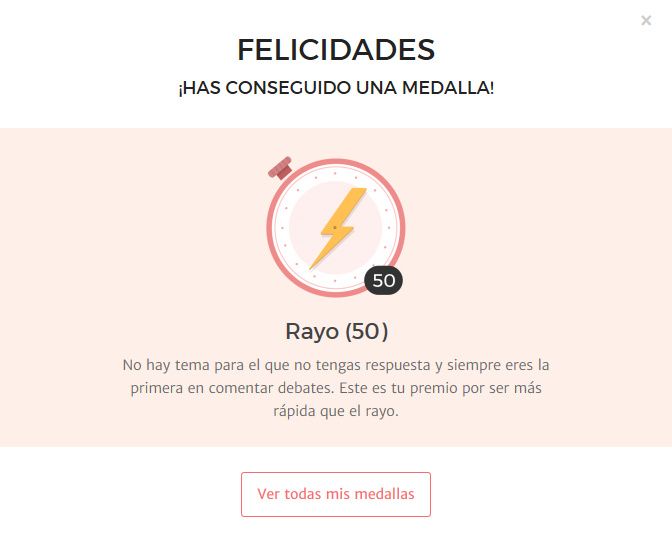 Medalla Rayo (50)