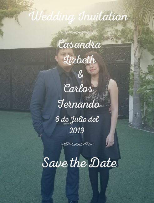 Save the date💕