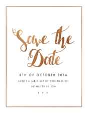 Save the date♥