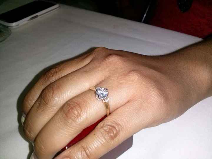 Mi anillo de compromiso !!!!! - 2