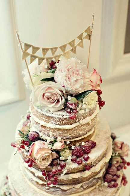  Ideas de pastel estilo naked - 8
