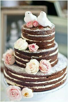  Ideas de pastel estilo naked - 14