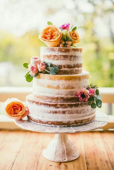  Ideas de pastel estilo naked - 20