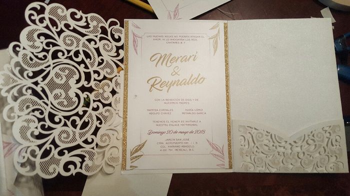 Mis invitaciones listas ✉ - 2