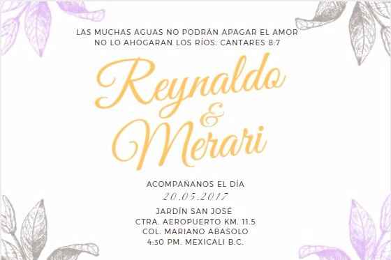 Está sería mas informal, amigos y un sobre mas sencillo 