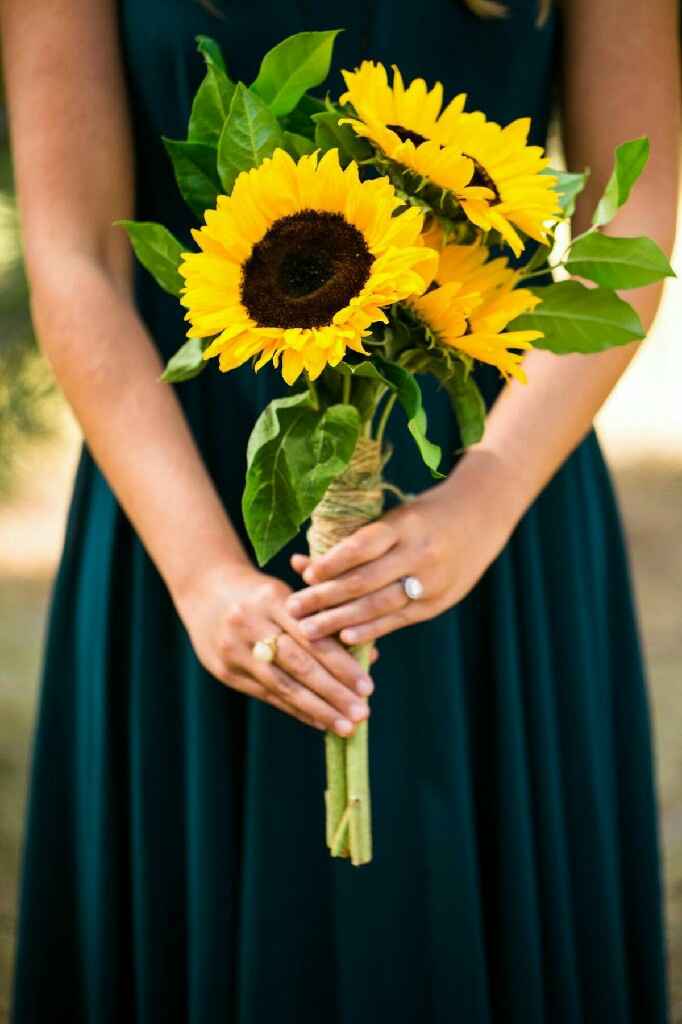  Girasoles en la boda🌻 - 3