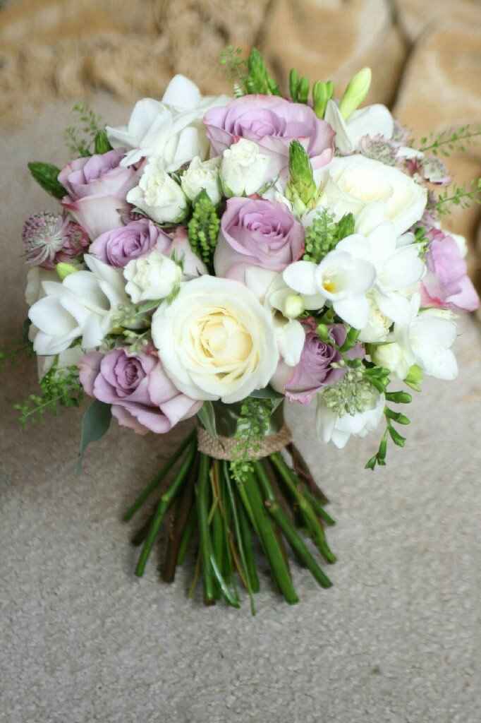  Ramos de novia en morado - 4