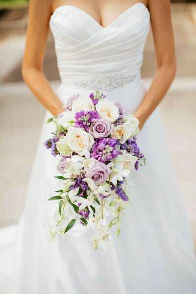  Ramos de novia en morado - 11