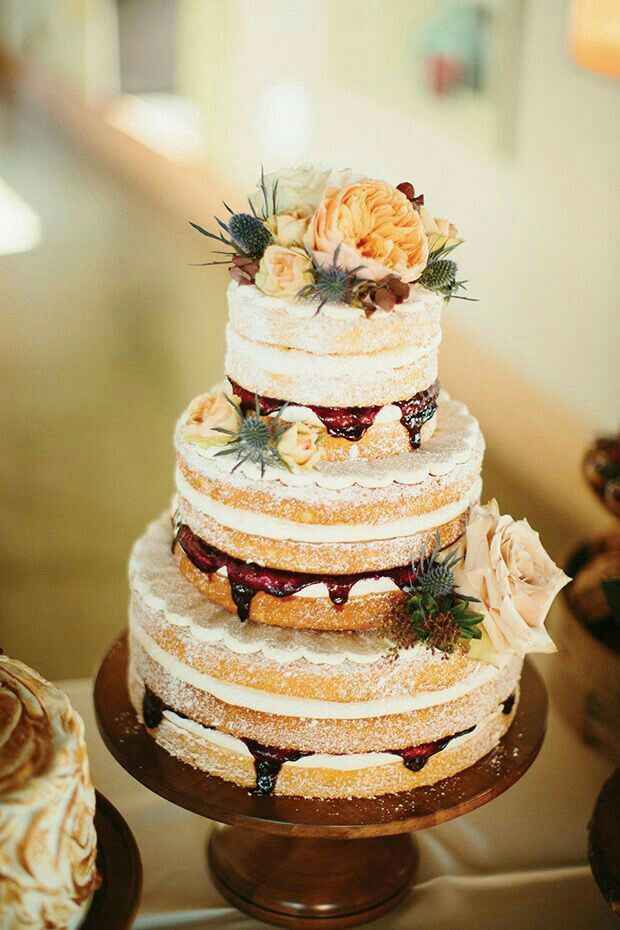  Ideas de pastel estilo naked - 4