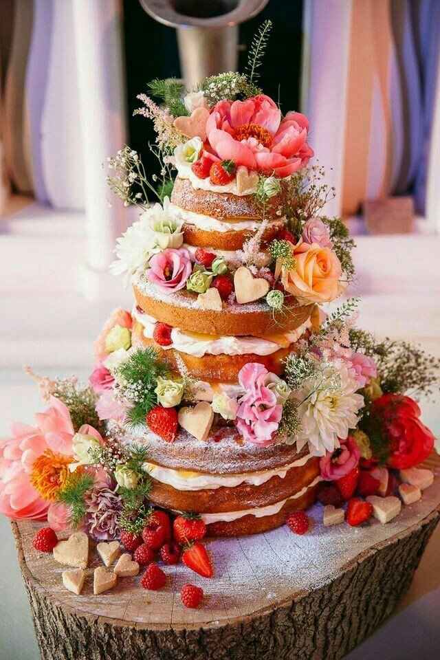  Ideas de pastel estilo naked - 13