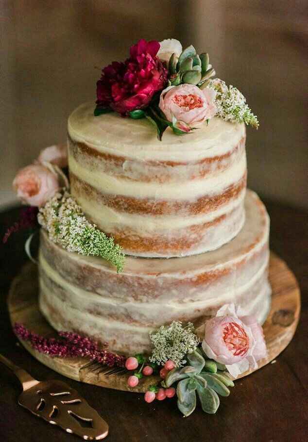  Ideas de pastel estilo naked - 19