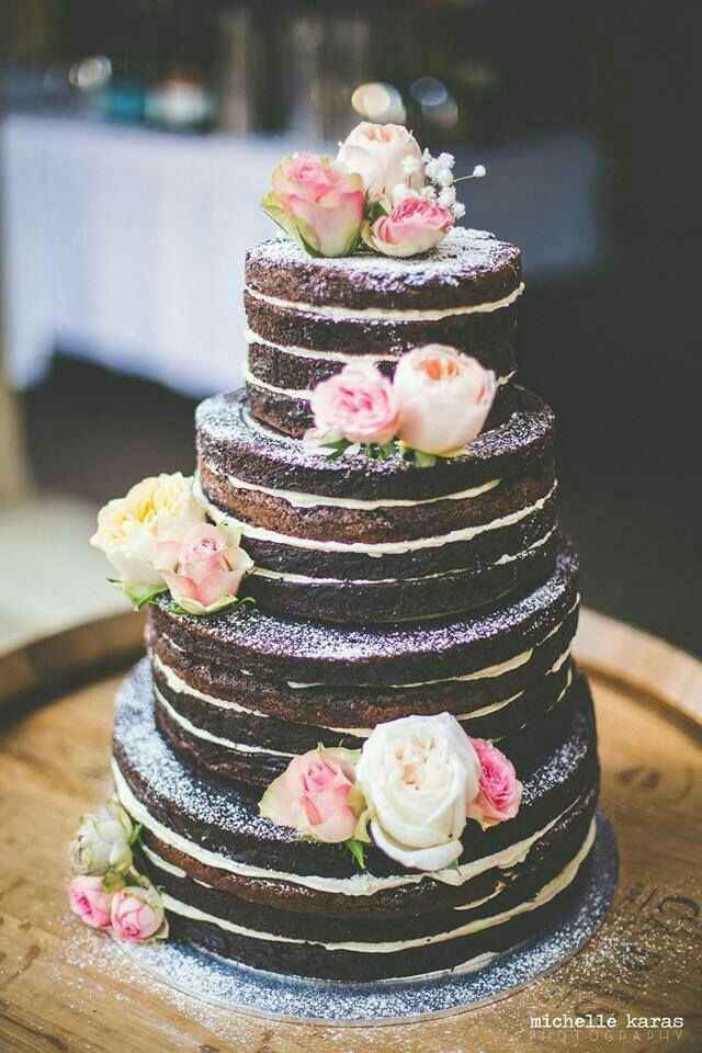  Ideas de pastel estilo naked - 27