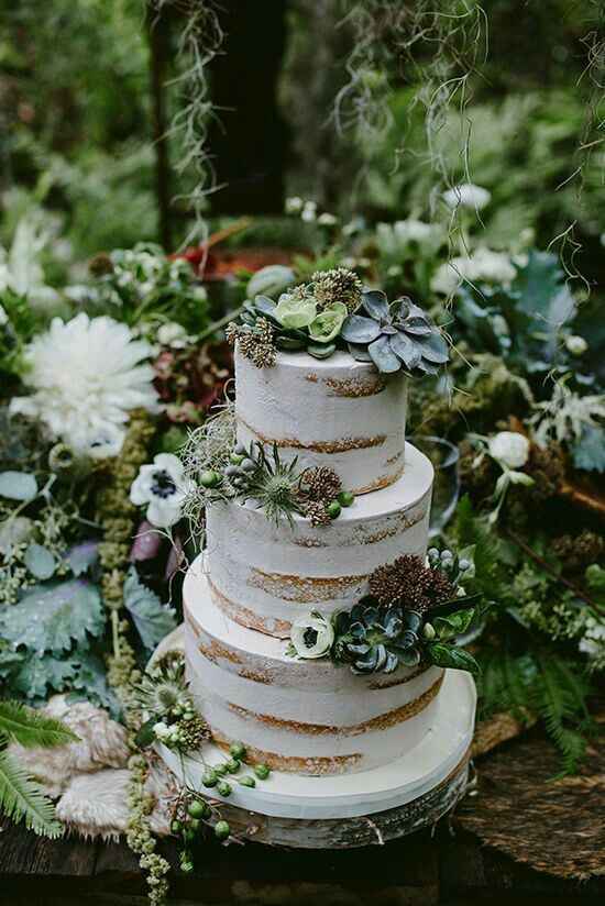  Ideas de pastel estilo naked - 38
