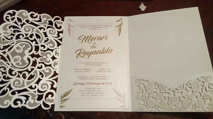 Mis invitaciones listas ✉ - 1