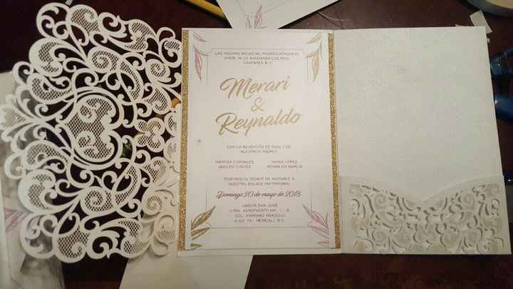 Mis invitaciones listas ✉ - 2