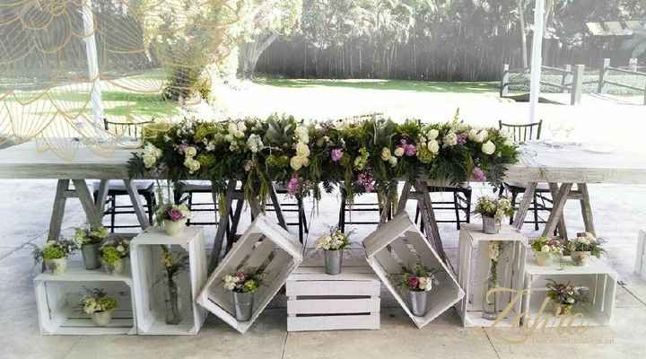 Arreglos para mesas de novios💐 - 7