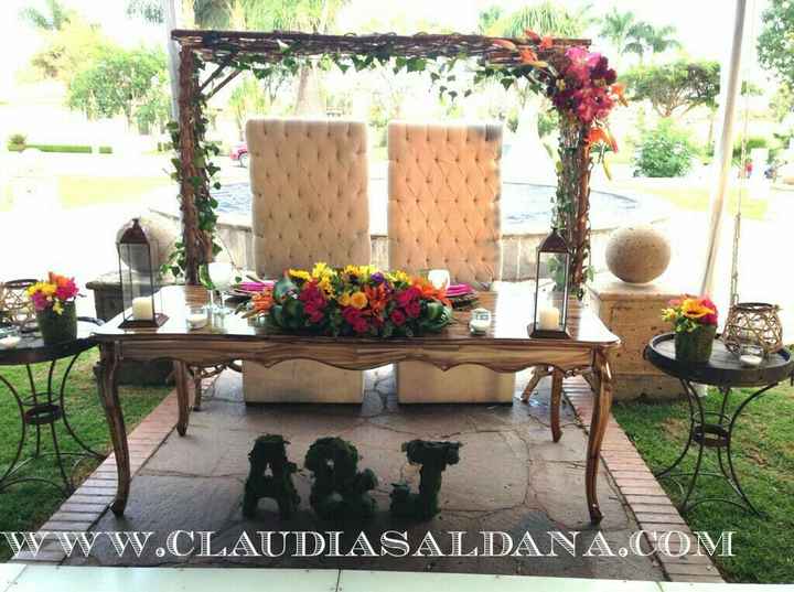 Arreglos para mesas de novios💐 - 22