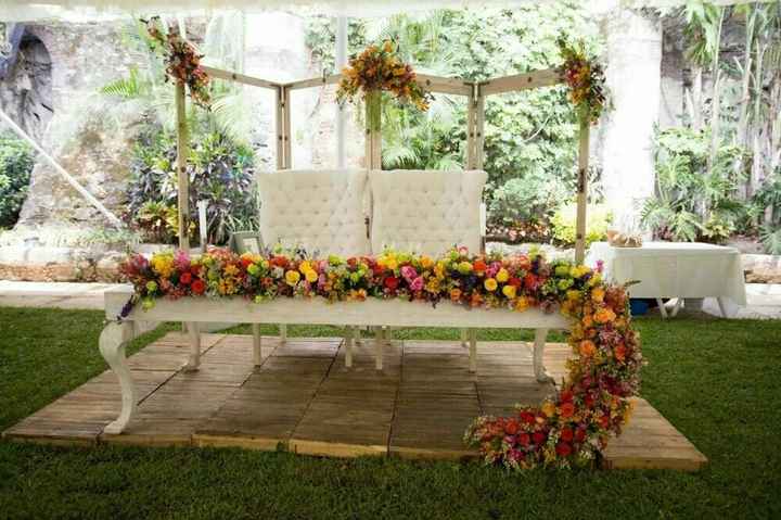 Arreglos para mesas de novios💐 - 33