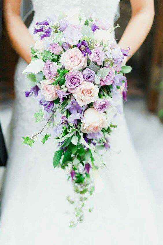 Inspiración para bodas en lila y lavanda - 9