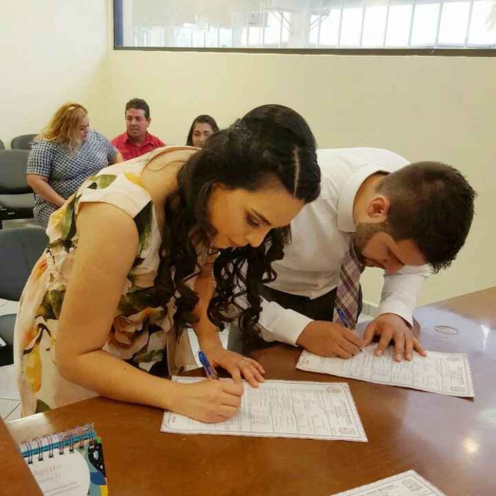 Mi boda civil 💑 - 1