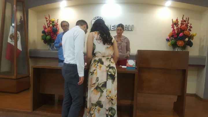 Mi boda civil 💑 - 8