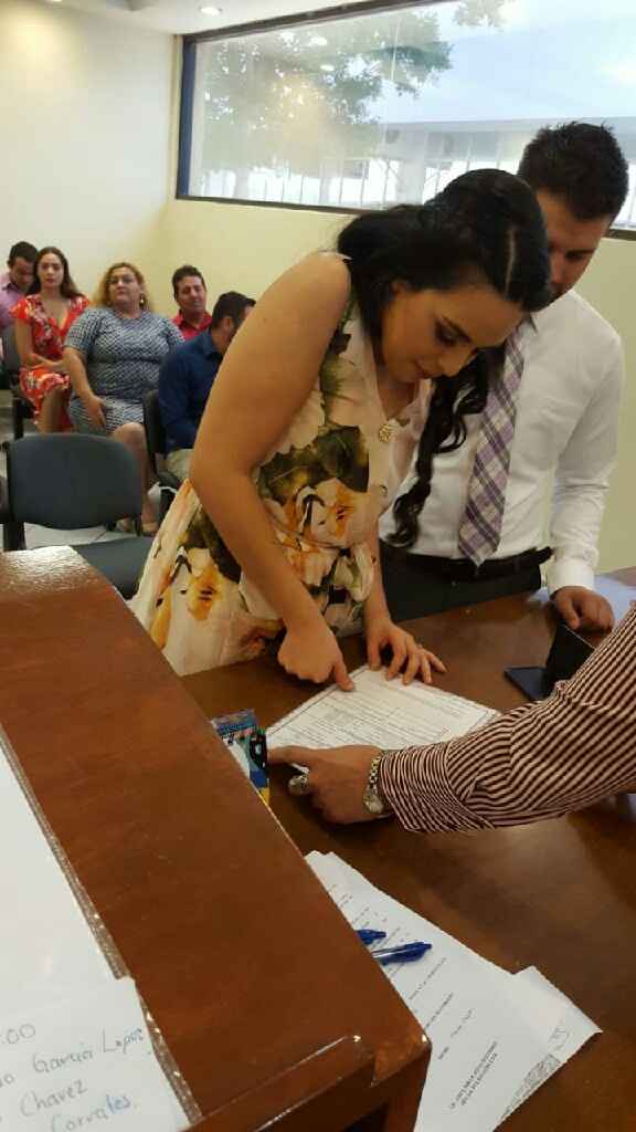 Mi boda civil 💑 - 10