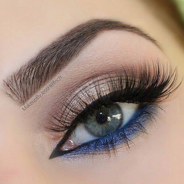 Maquillaje ojos azules 20