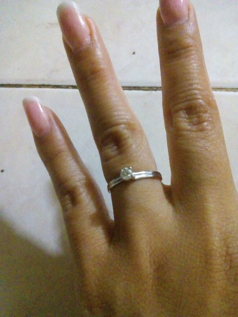 Si hubieras podido elegir el anillo de compromiso.. - 1
